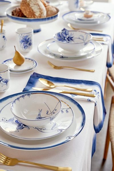 Assiette Pip & The Blue Bird Blanc 23cm
