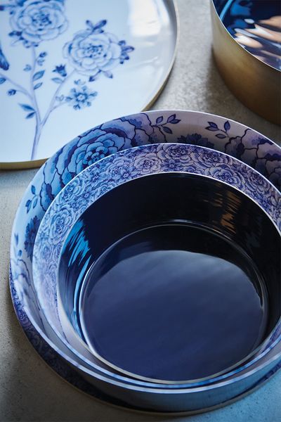 Royal Metal Bowl Gold 26.5 cm