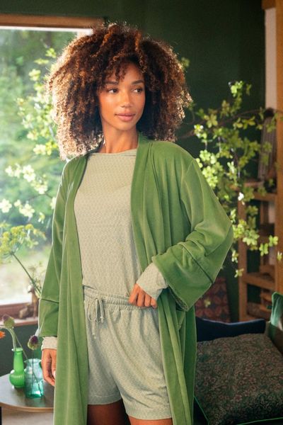 Bob Korte Broek Thousand Leaves Lichtgroen 
