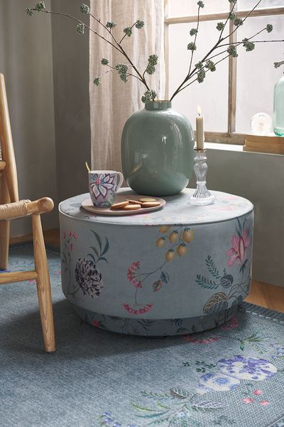 Stool Low Fleur Grandeur Green