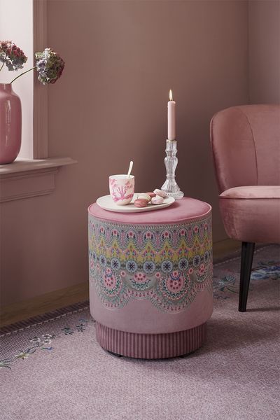Hocker Medium Majorelle Rosa