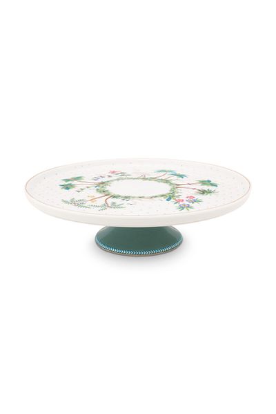 Jolie Cake Tray Small White