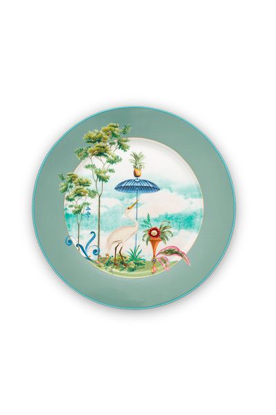 Jolie Breakfast Plate Blue 21 cm