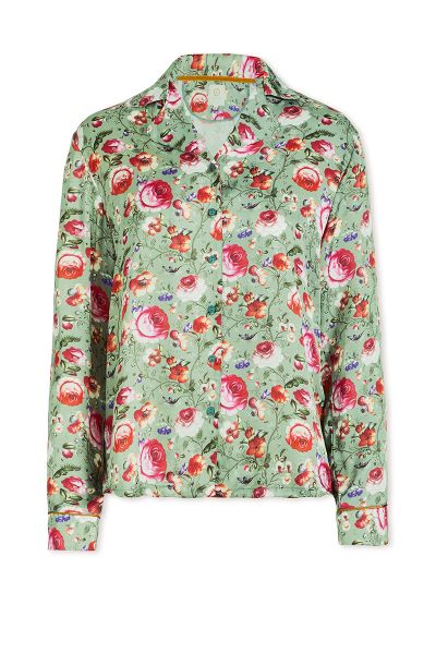 Pyjama Top Lange Mouw Folklore Fantasy Groen