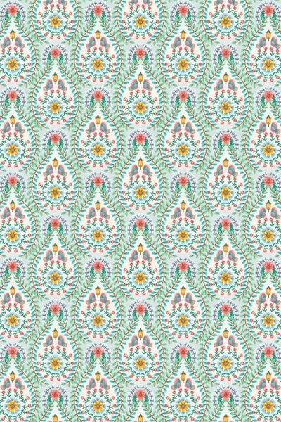 Pip Studio Raindrops Non-Woven Wallpaper White