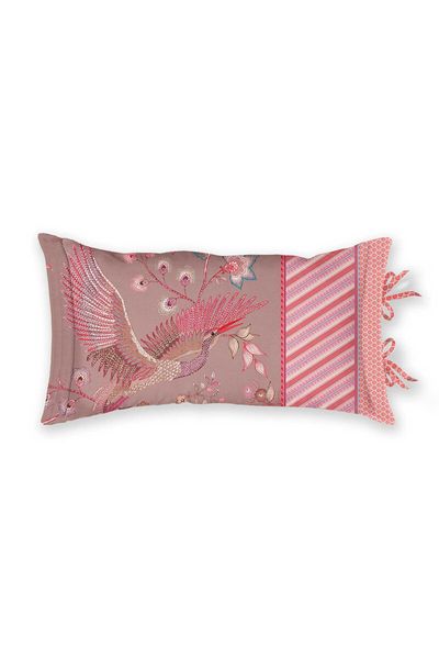 Cushion Rectangle Royal Birds Khaki
