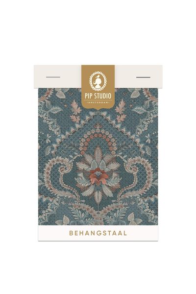 Behangstaal Saluti Denim Blauw
