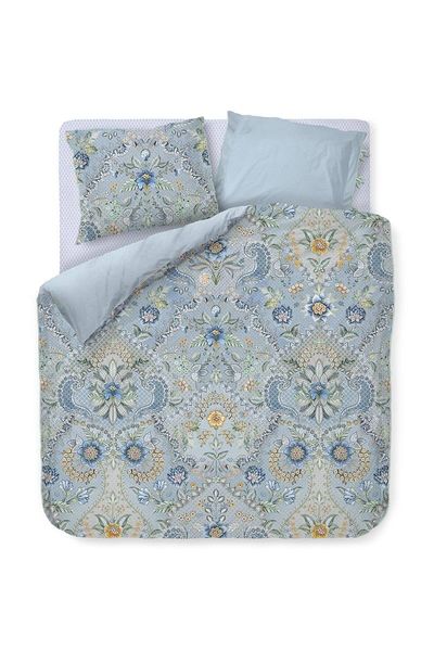 Duvet Cover Set Saluti Grandi Light Blue