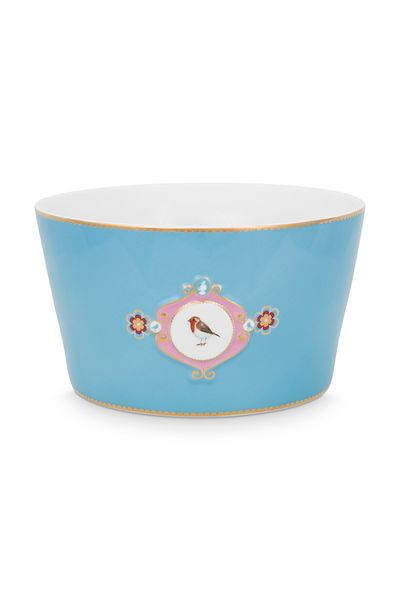 Love Birds Schale Blauw 20 cm
