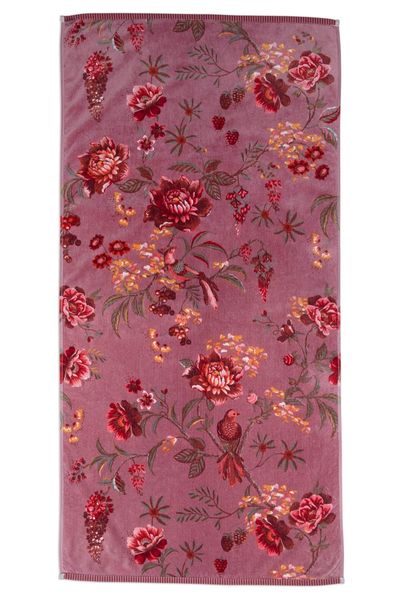 Große Handtuch Secret Garden Mauve 70x140cm