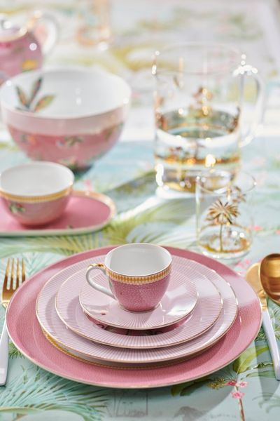 La Majorelle Milk & Sugar Tray Pink