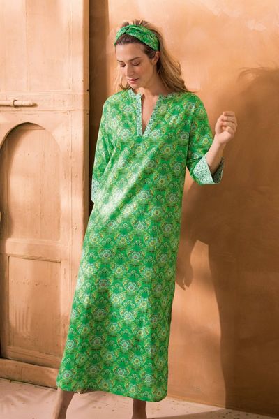 Tunic Fiesta de Flamencos Green