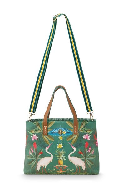 Shopper Small Heron Homage Green 