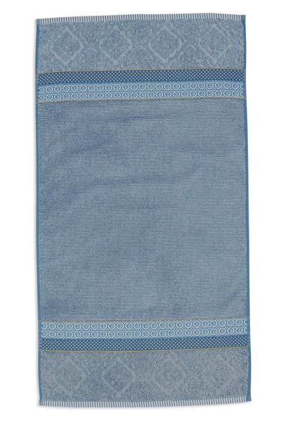 Serviette de Bain Soft Zellige Bleu/Gris 55x100cm