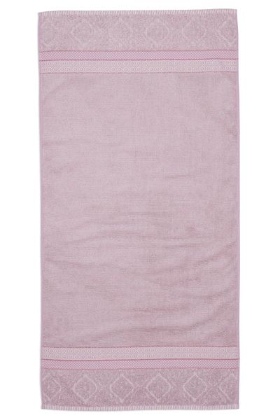 Grande Serviette de Bain Soft Zellige Lilas 70x140cm