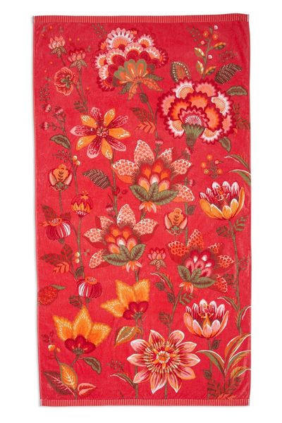 Beach Towel Sunny Side Up Red