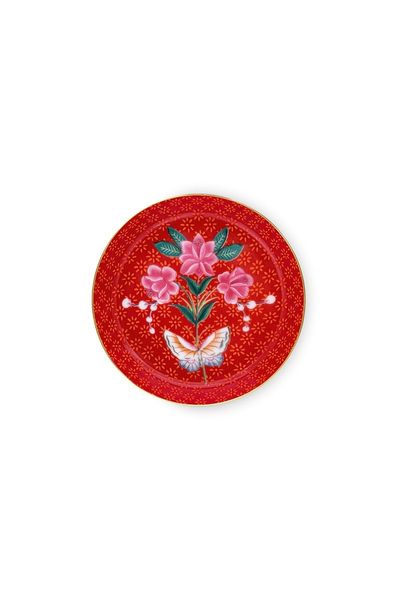 Blushing Birds Theetip Rood 9 cm