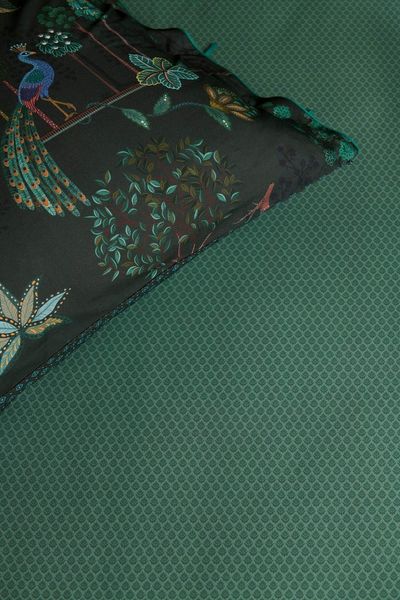 Fitted Sheet Thousand Leaves Green
