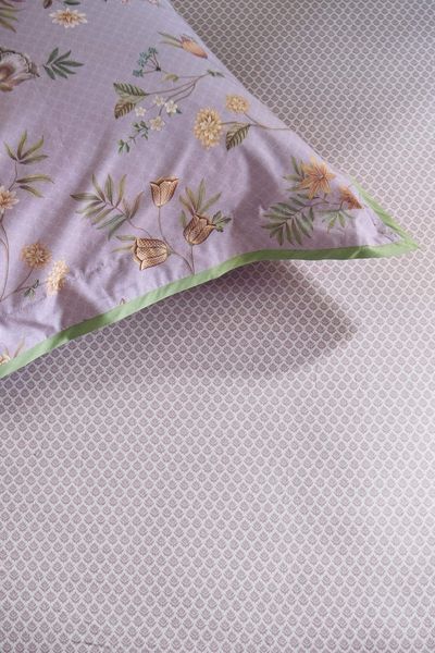 Fitted Sheet Thousand Leaves Lilac