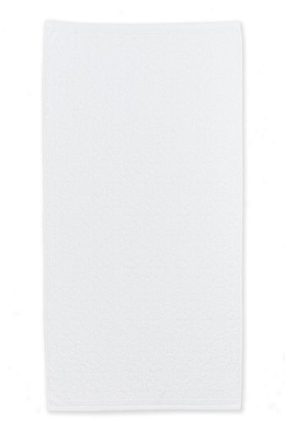 Grande Serviette de Bain Tile de Pip Blanc 70x140cm