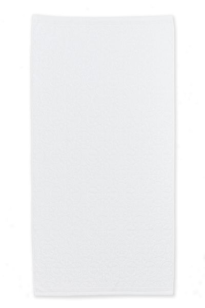 Large Bath Towel Tile de Pip White 70x140 cm