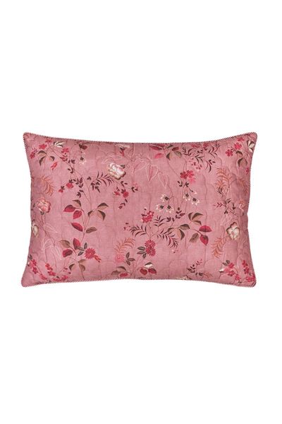 Rechteckige Zierkissen Quilted Tokyo Blossom Hellrosa