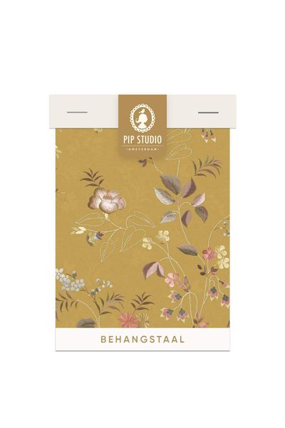 Behangstaal Tokyo Blossom Mosterd Geel