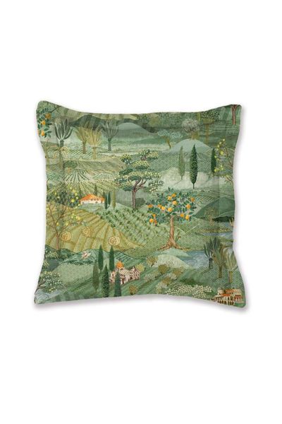 Cushion Square Toscana Green