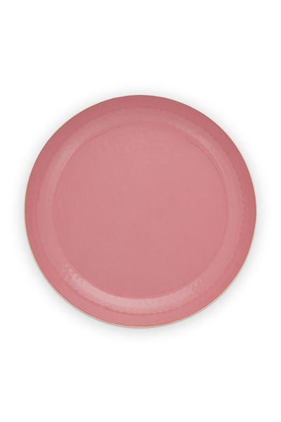 Schale Emailliert Old Rosa 40 cm