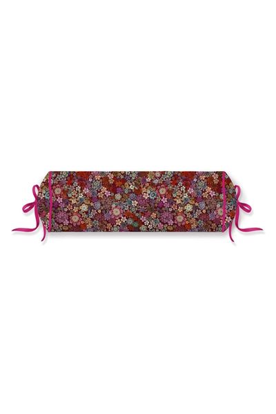 Neck Roll Tutti i Fiori Dark Red