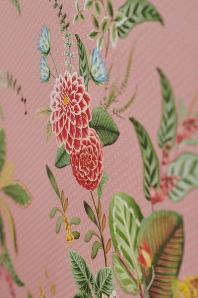 Papier Peint Mural Pip Studio Floris en Coloris Rose