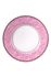 Floral dinner plate pink 26,5 cm