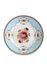 Floral Pastry Plate blue 17 cm