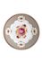 Floral Pastry Plate khaki 17 cm