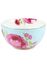 Floral kom S blauw