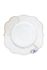 Royal White Dinerbord Golden Dots 28 cm