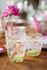 Floral longdrink glass