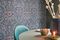 Pip Studio Saluti Vinyl Wallpaper Denim Blue