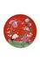 Blushing Birds Platzteller Rot 32 cm