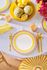 Pip Chique Stripes Dinner Plate Yellow 28cm
