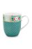 Blushing Birds Mok Blauw Klein