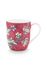 Flower Festival Mug Small Dark Pink