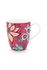 Flower Festival Tasse Gross Dunkelrosa