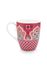 Flower Festival Mug Large Deco Dark Pink