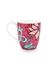 Flower Festival Tasse XL Dunkelrosa