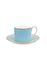 Love Birds Espresso Cup & Saucer Blue