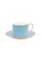 Love Birds Espresso Cup & Saucer Blue
