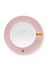 La Majorelle Set/2 Cappuccino Cups & Saucers Pink