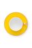 Pip Chique Cappuccino Cup & Saucer Yellow