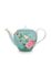 Blushing Birds Teapot small blue